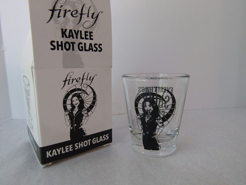 Loot Crate Firefly Kaylee Shot Glass Everything's Shiny, Cap'n!, By Qmx