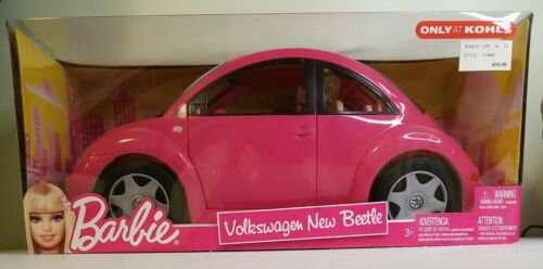 Barbie New Vw Volkswagen New Beetle & Doll  2010 Kohl's Exclusive V1866  Vtg Nos
