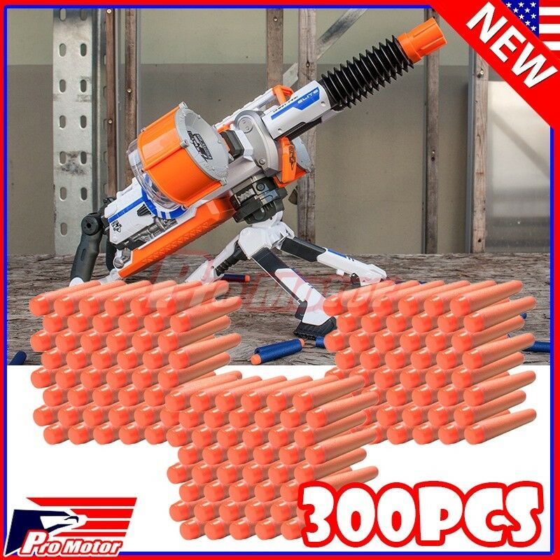 300pcs Pack Refill Foam Darts Bullets Ammo Elite Toy Guns Strike Blaster