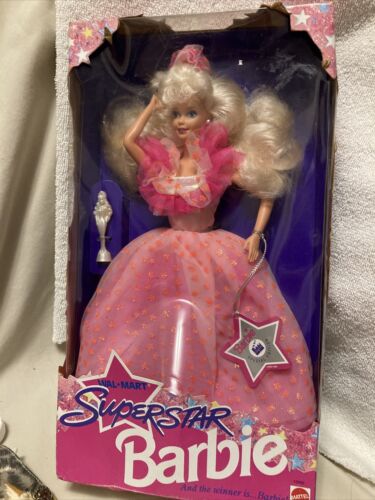 Vintage 1993 Exclusive Walmart Superstar Barbie #10592 Original Box