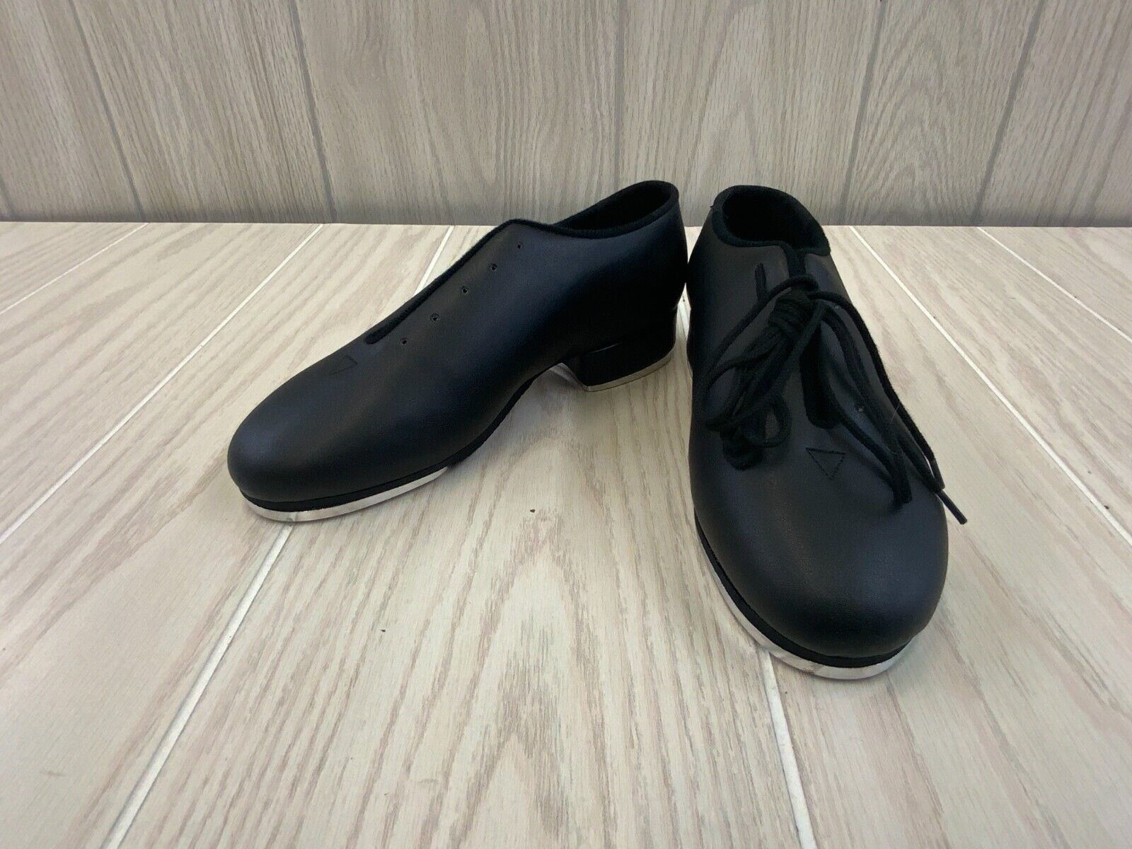 Leo Jazz Tap Dance Shoes, Women's Size 6.5 M, Black New Msrp $40