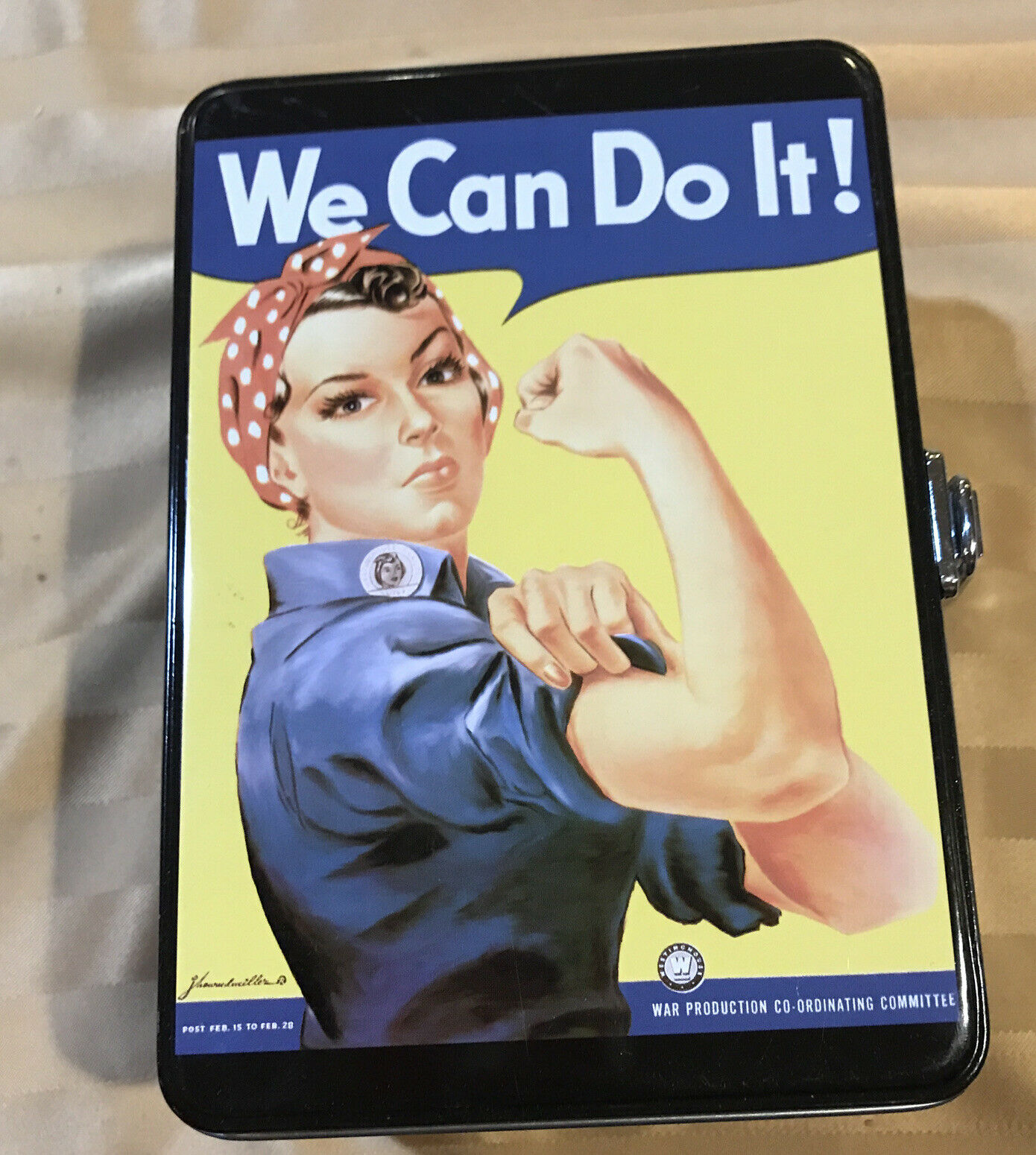 We Can Do It. Rosie The Riveter Lunchbox.