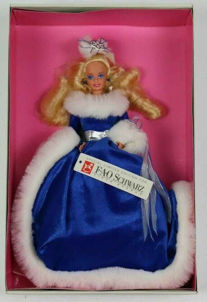 1990 Barbie Winter Fantasy Doll Special Limited Edition #5946 New In Box