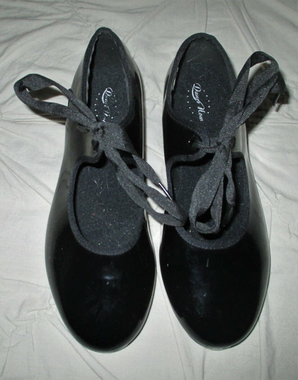 Bloch Dance Now   Girl's Size:6y Black Patent Tap Shoes