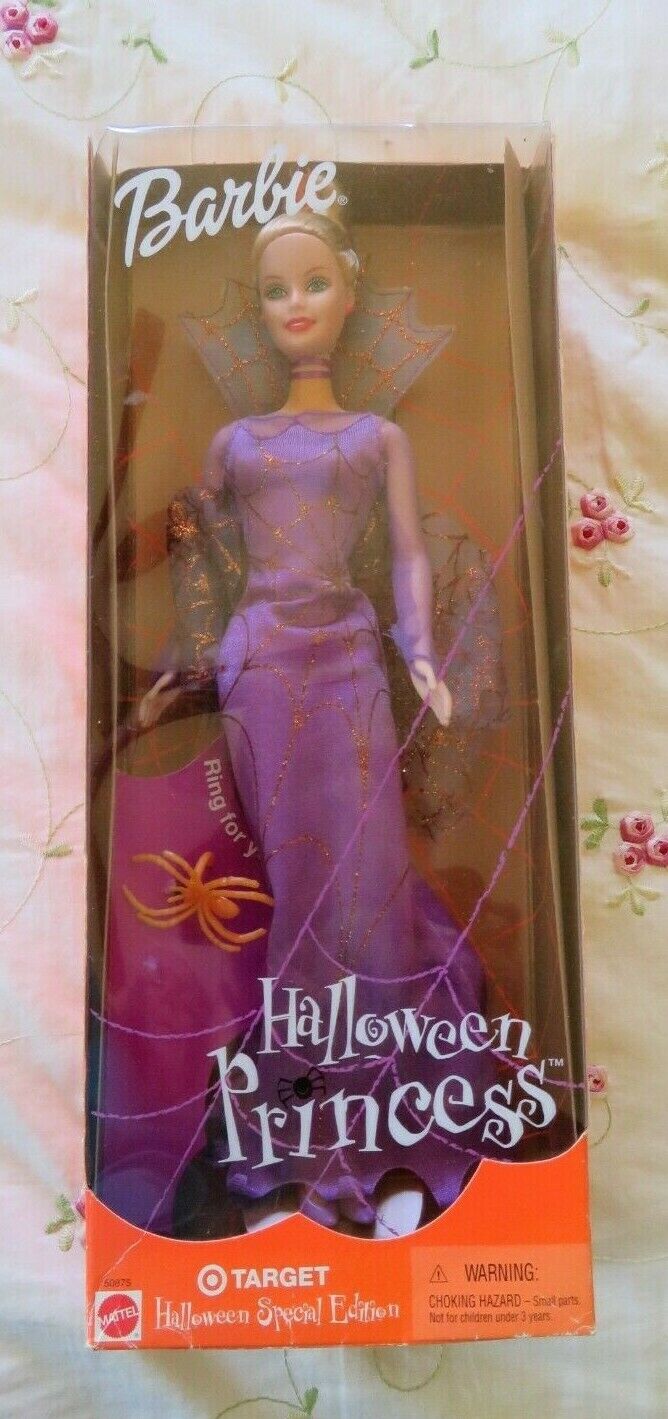 Barbie Halloween Princess 2001 Target Store, Girl-size Spider Ring & Box