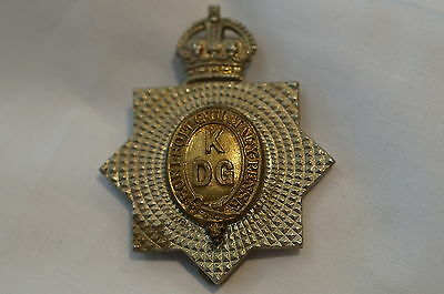 Ww2 British 1st Kings Dragoons Guards Cap Badge