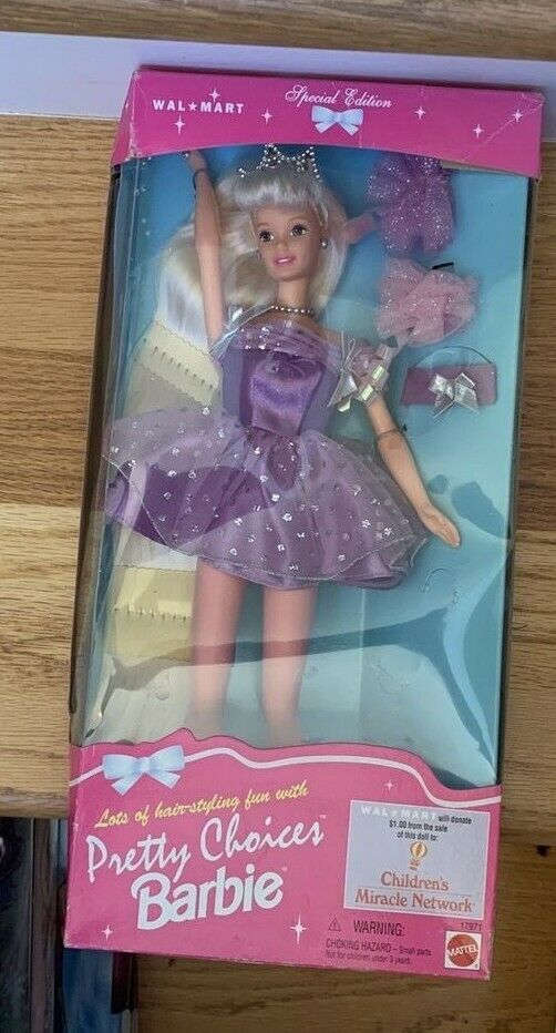 Nib 1996 Mattel Barbie Pretty Choices 17971