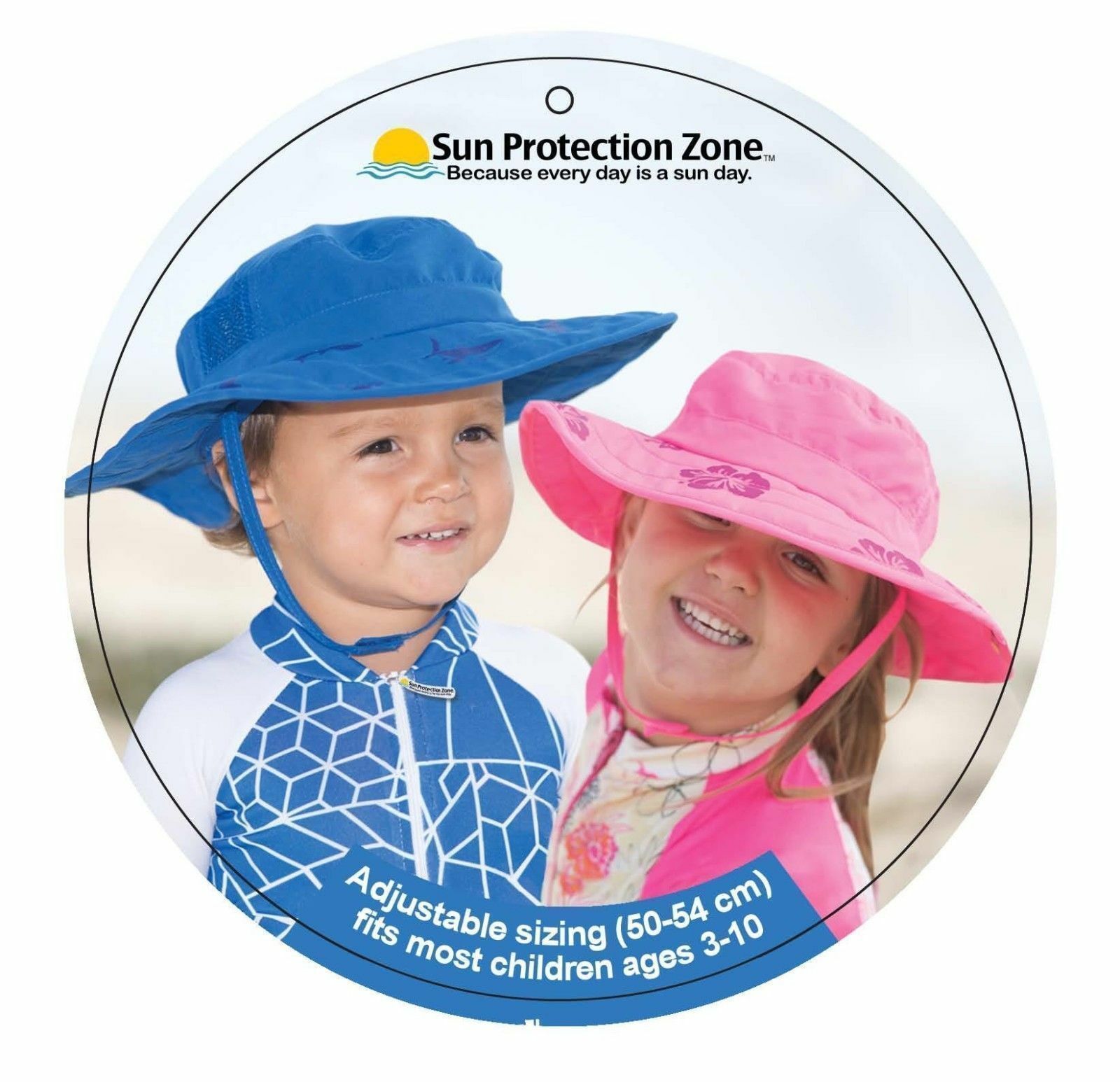 Sun Protection Zone Kids Upf 50+ Adjustable Child Safari Beach Park Picnic Hat