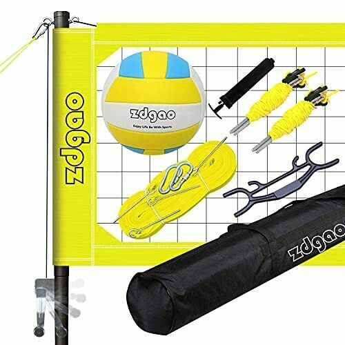 Volleyball Net Outdoor - Professional Volleyball Set With Height Adjustable