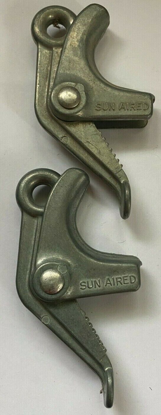 Sun Aired Volleyball Net Clamps Pair #288v New