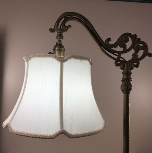 Bridge Floor Lamp Shade V Notch For Antique Lamp Tailor Made Lampshades