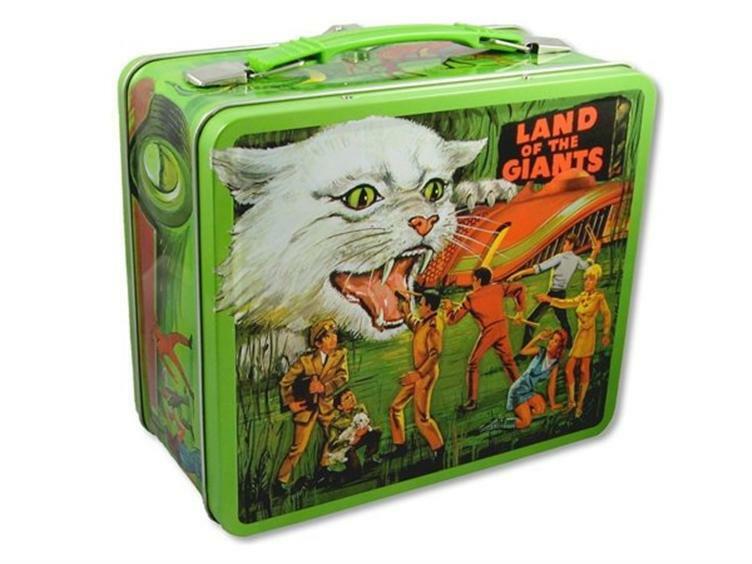 Land Of The Giants Lunchbox! / Irwin Allen Lunch Box Lost In Space Spindrift