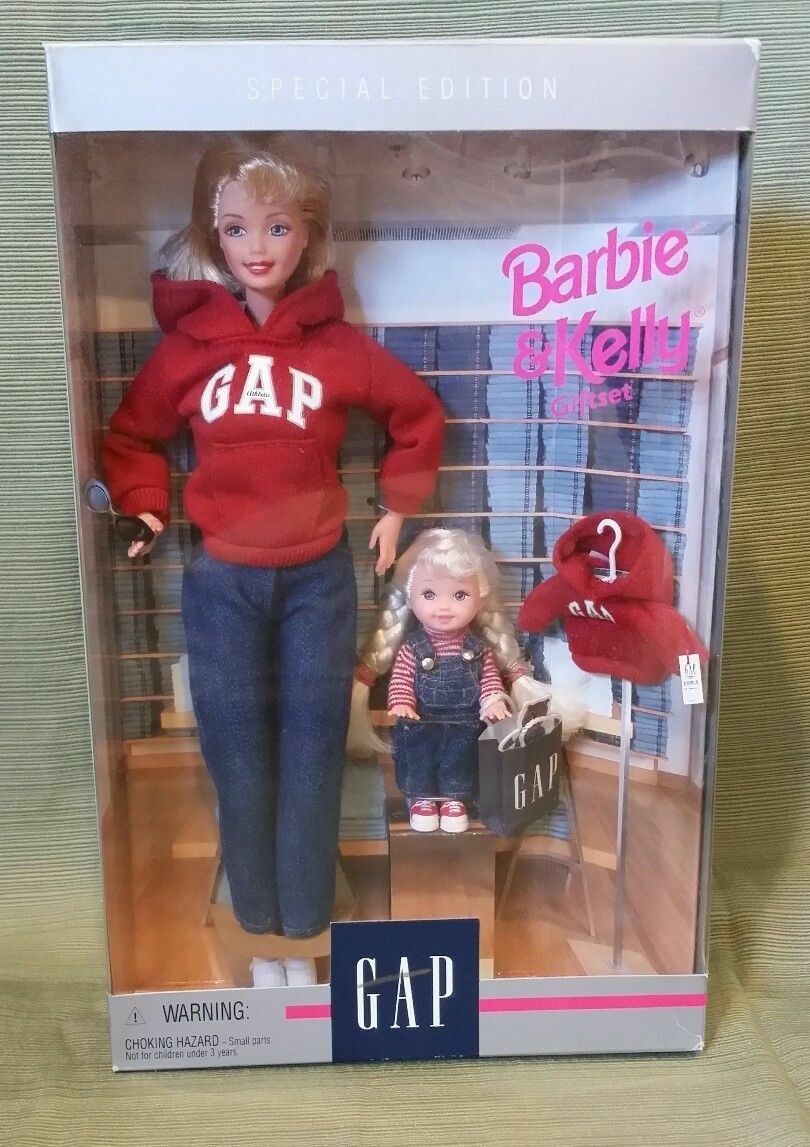 Barbie Special Edition Barbie & Kelly Gap Giftset Dolls 1997 #18547, Nrfb
