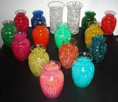 Hydro Jelly Round Colorful Water Polymer Gel Beads Crystals Free Shipping Usa