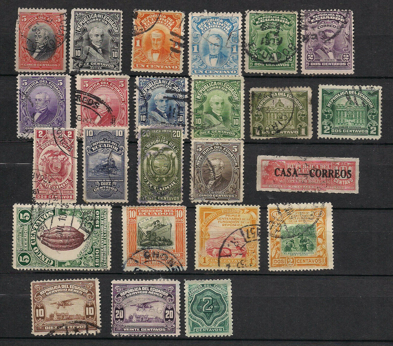 Ecuador - Lot #2. Mh And Used. 19th And 20th Century. Some Faults.