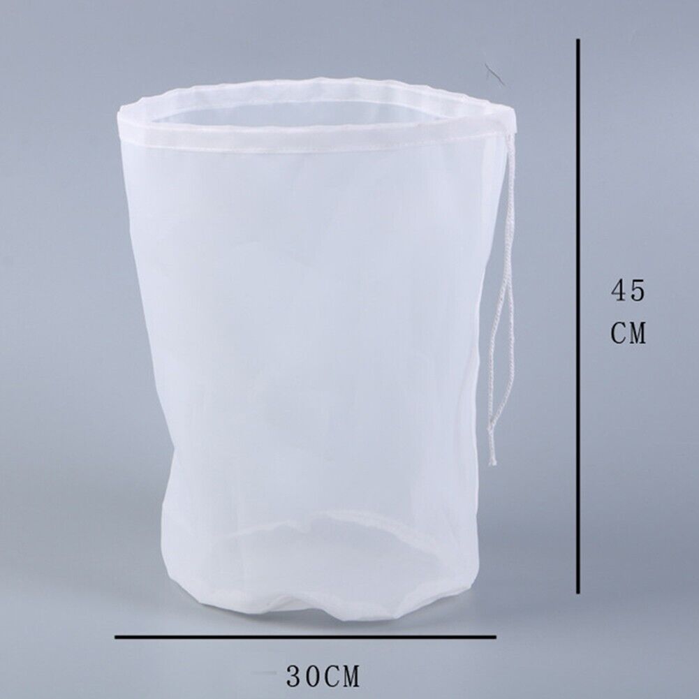 Bag Filter Nylon With Drawstring 11.81 X 17.71 In 30 X 45cm Ceramic Rings