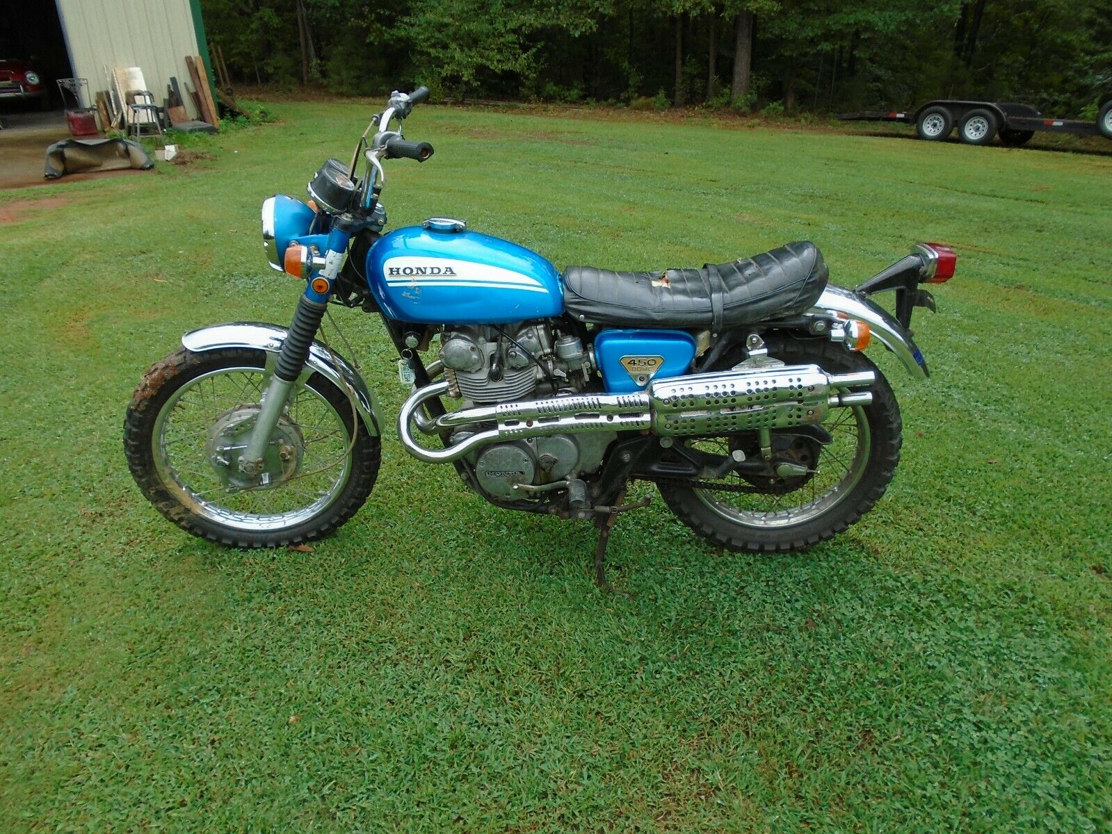 1970 Honda Cl  1970 Honda Cl450 Motorcycle