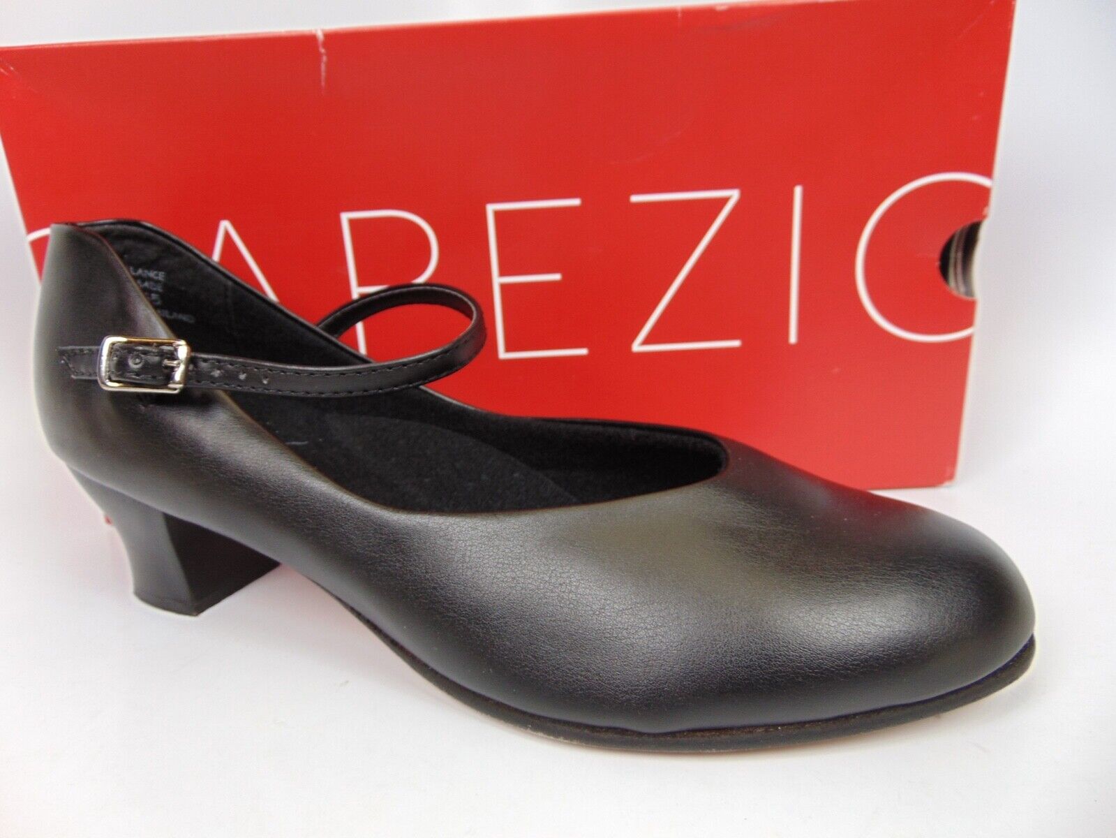 Capezio Tap Jr Footlight 550 Women's Dance Shoes Mary Jane Size 8.5 M, Black New