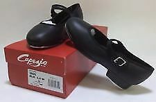Capezio Mary Jane Leather Tap Shoe Style 3800c Child - Black And Caramel