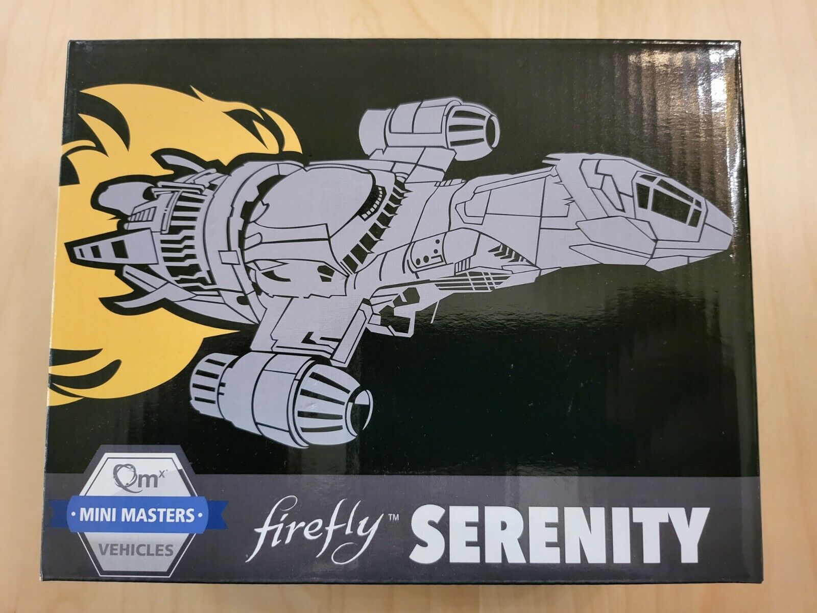 Qmx Firefly Mini Masters Vehicles - Serenity - Loot Crate Exclusive Nib