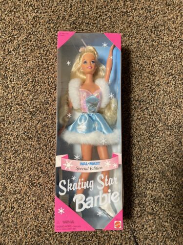 1995 Skating Star Barbie Doll  Walmart Special Edition - Mattel #15510 - New Nib