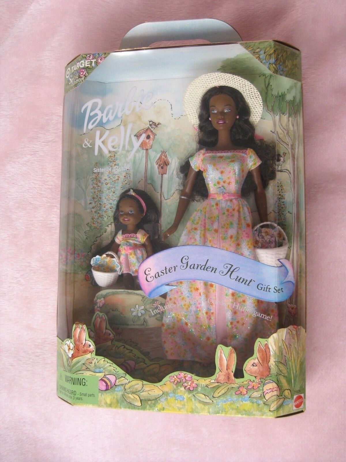 Barbie & Kelly A/a Dolls -  Easter Garden Hunt Gift Set - Target Special Ed.