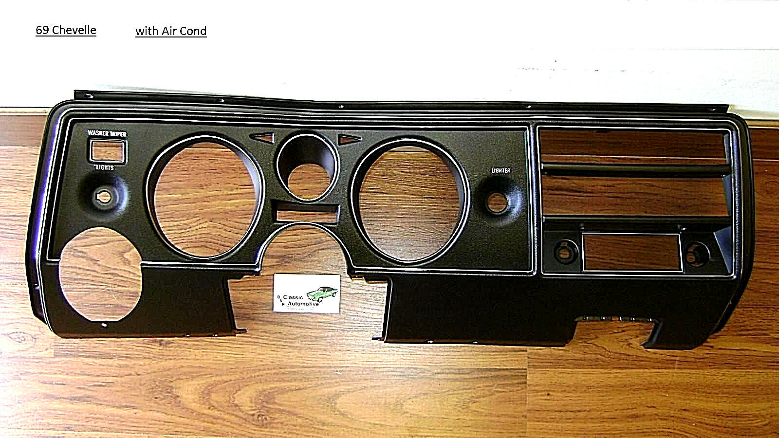 Chevelle 69 Dash Instrument Carrier Panel 1969 With Ac Bezel Housing El Camino