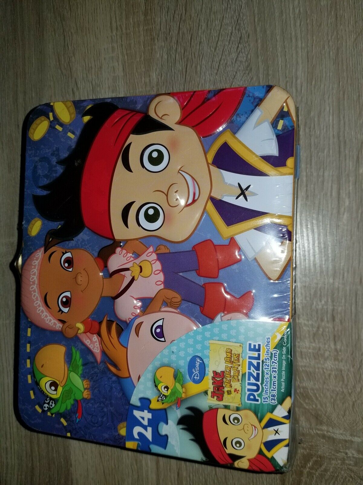 .jake And The Neverland Pirates Small Lunchbox And Puzzle Sealed