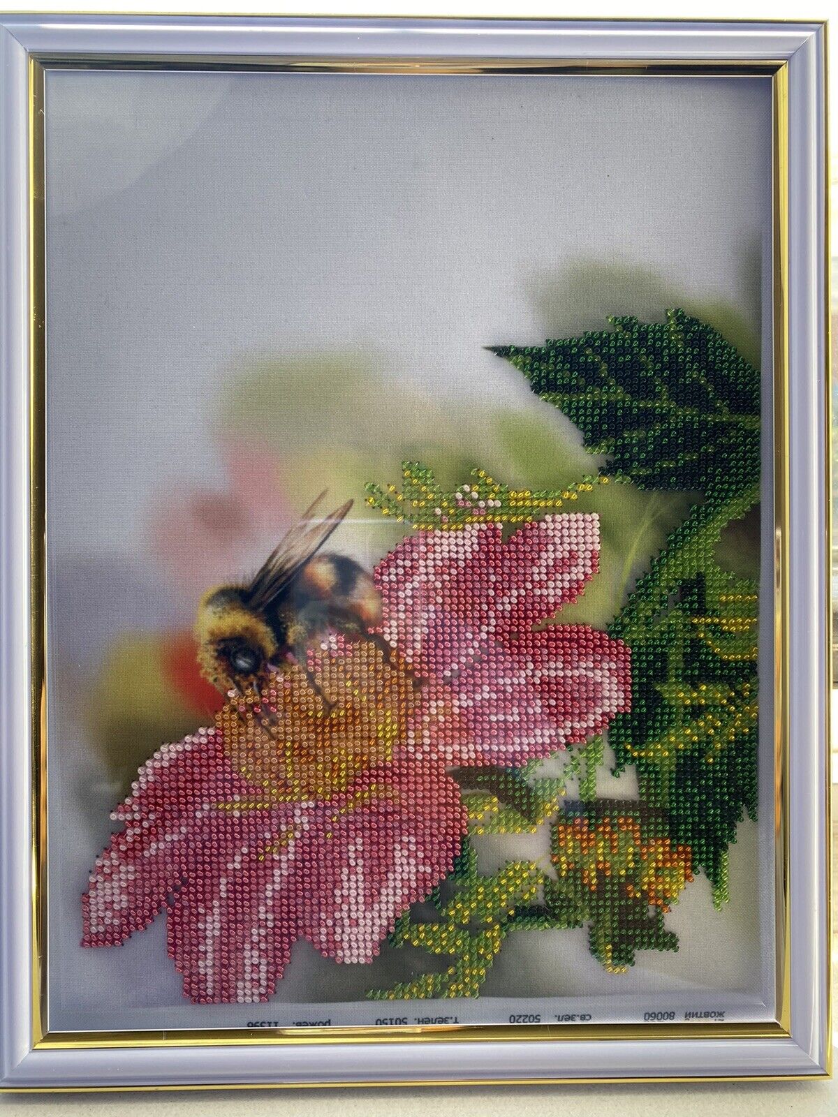 Embroidery Picture With Beads