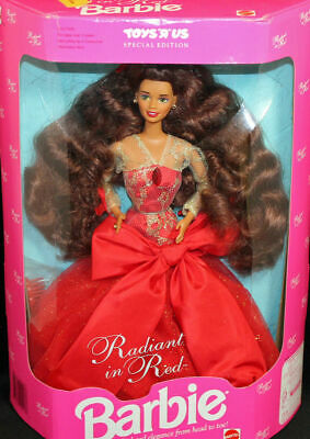 Toys R Us Radiant In Red Barbie 1992, Mib Nrfb - 04113