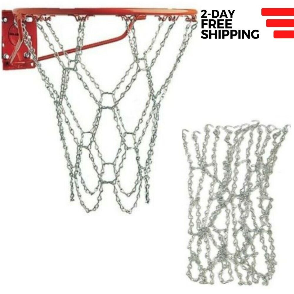 Basketball Net Chain Replacement Galvanized Steel Metal Standard Rim Rust Proof