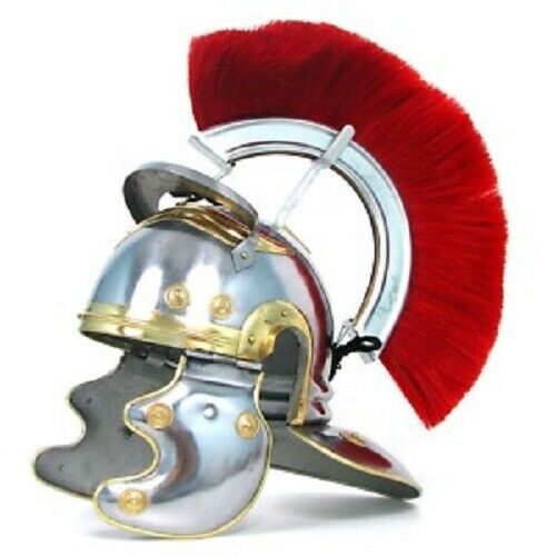 Roman Centurion Helmet Centurian Armor With Red Plume