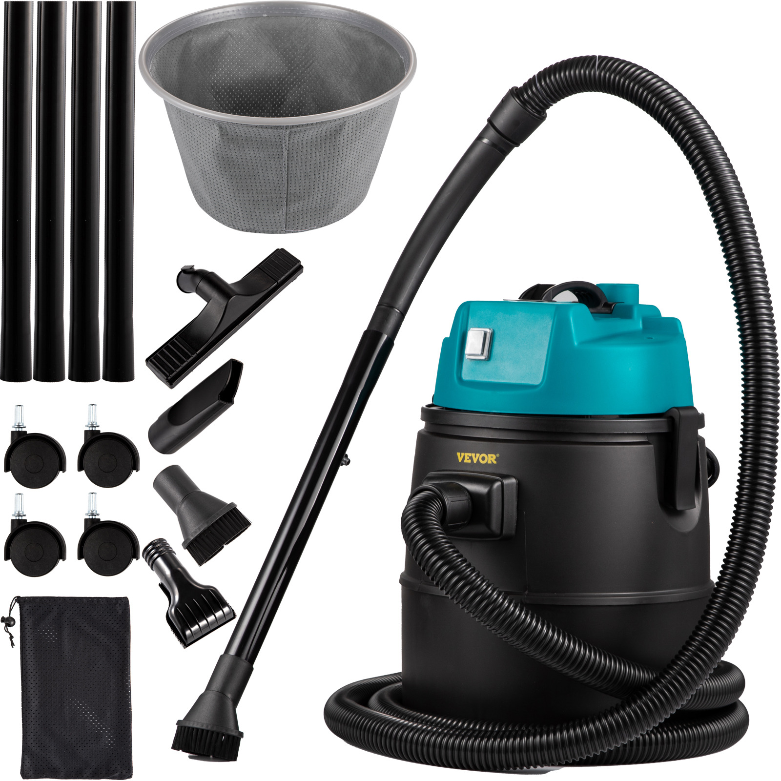 Vevor Pond Vacuum Cleaner, 1400w Motor In Single Chamber Suction System, 120v Mo