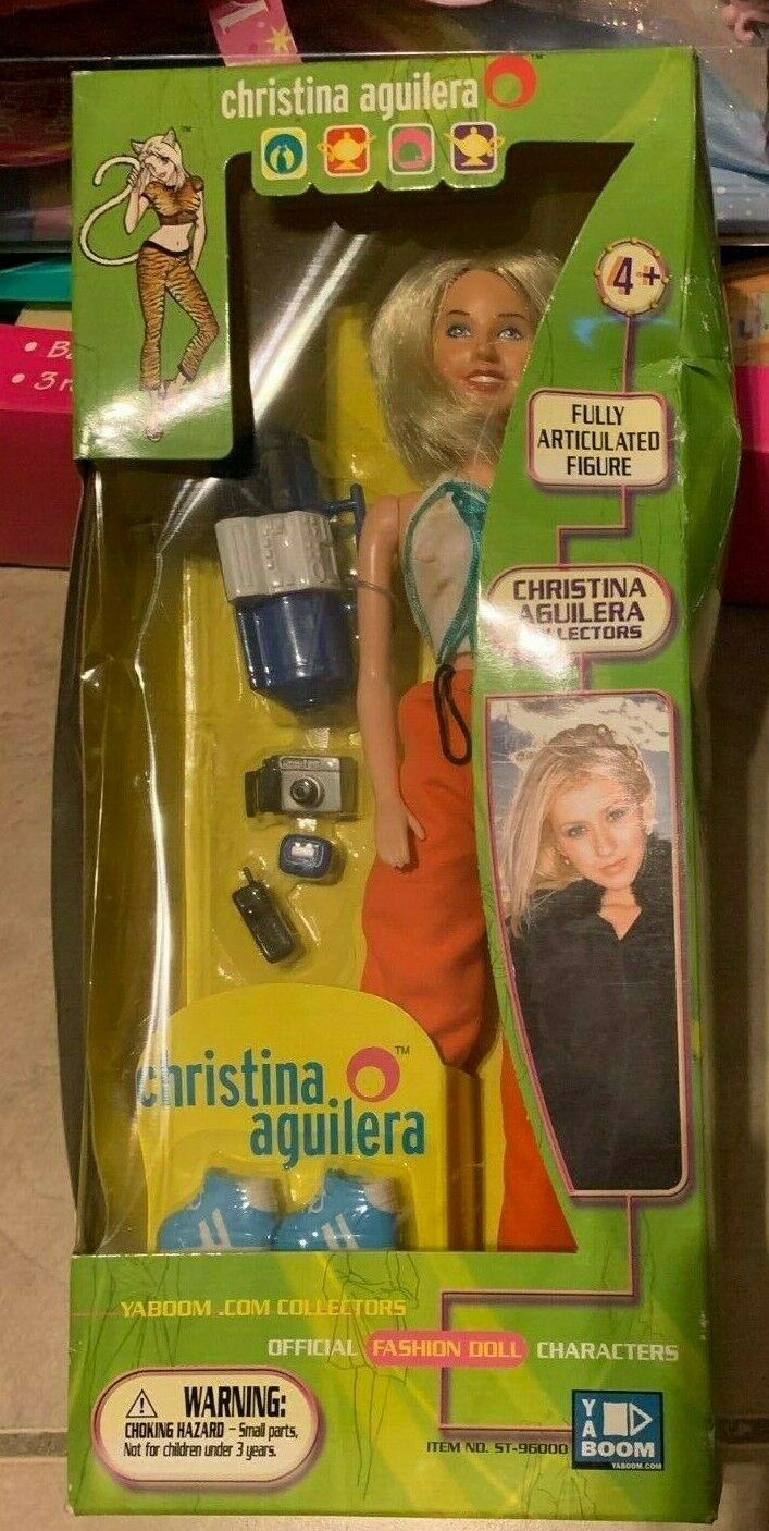 Christina Aguilera Doll White Shirt New Factory Sealed Bad Shape Box Yaboom