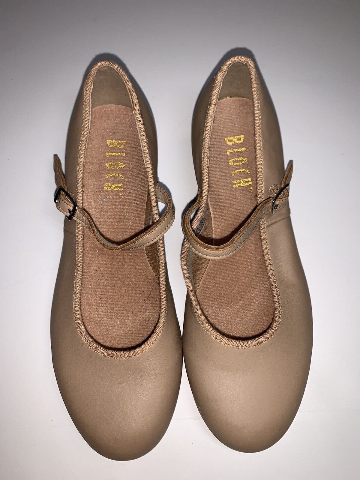 Bloch Beige Tap Shoes . Size 7