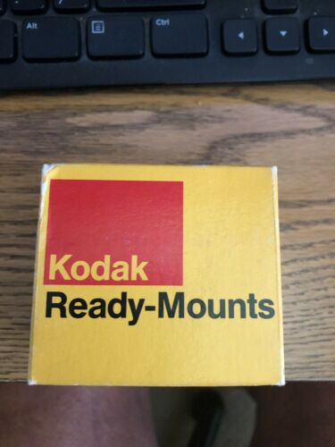 Vtg Kodak Ready Mounts 2 X 2" For 24 X 36 Mm Slides 135 Size 80 Pieces Open Box