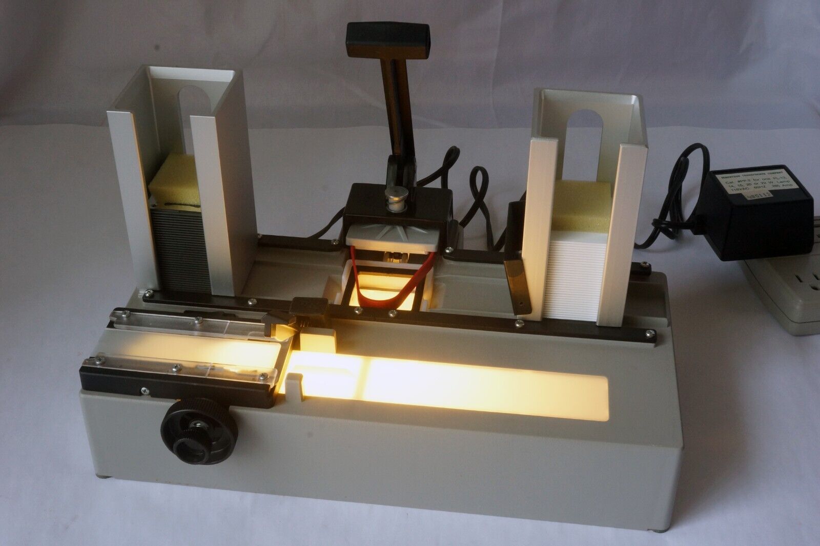 Gepe Mounter 35mm Slide Mounting Machine W/ Film Cutter Unused Made In Sweden