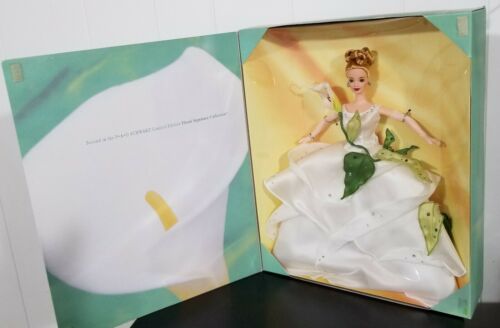 Fao Schwarz Floral Signature Collection Lily Barbie Doll Nrfb Excellent Box