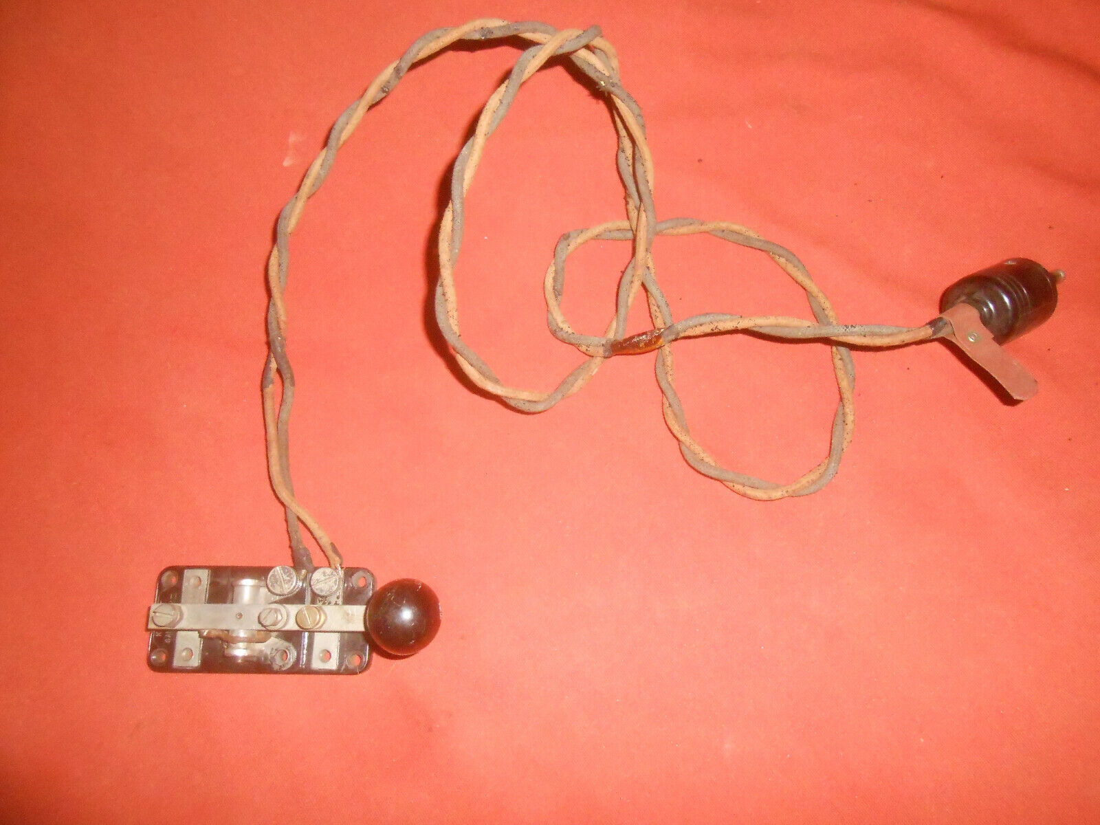 British Army* :-- Wwii Morse Code Key :- Key. W.t.8 Amp Mk Ii Used -..