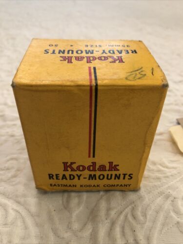 Vintage Kodak Ready Mounts  2 X 2” 35 Mm Size Eastman Kodak Company